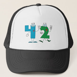 Happy Number 42 Trucker Hat