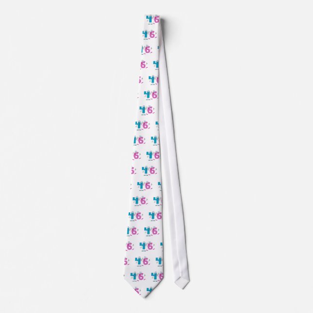 Happy Number 46 Tie (Front)