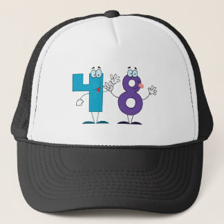 Happy Number 48 Trucker Hat