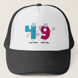Happy Number 49 Trucker Hat