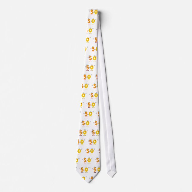 Happy Number 50 Tie (Front)