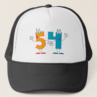 Happy Number 54 Trucker Hat