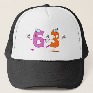 Happy Number 63 Trucker Hat