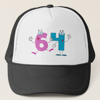 Happy Number 64 Trucker Hat