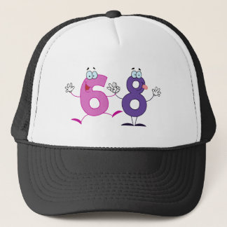 Happy Number 68 Trucker Hat