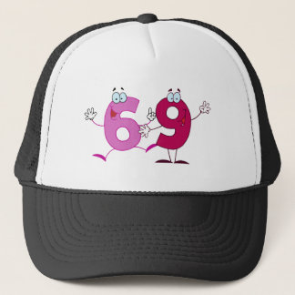 Happy Number 69 Trucker Hat