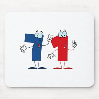 Happy Number 71 Mouse Pad