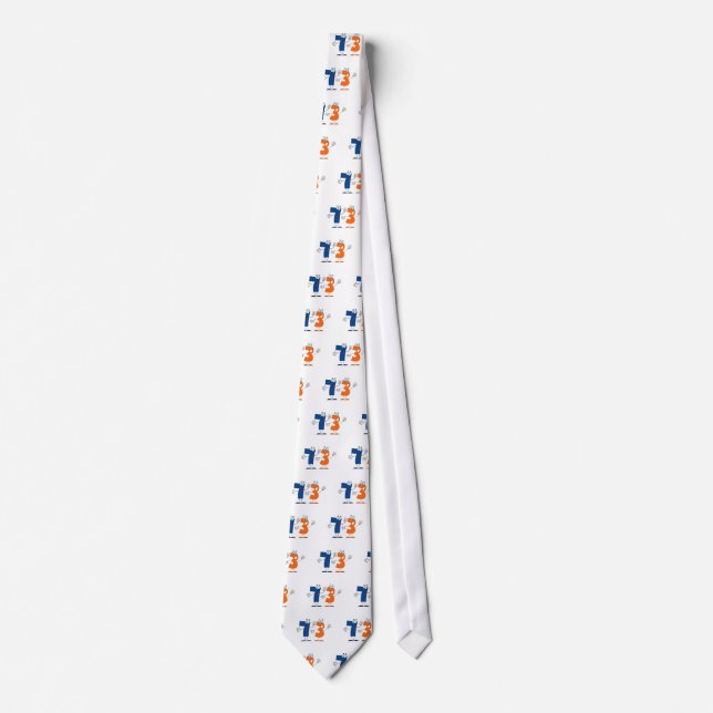 Happy Number 73 Tie (Front)