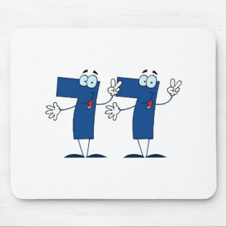 Happy Number 77 Mouse Pad