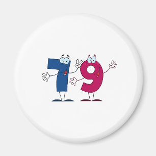 Happy Number 79 Magnet