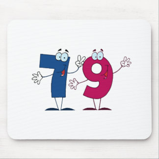 Happy Number 79 Mouse Pad