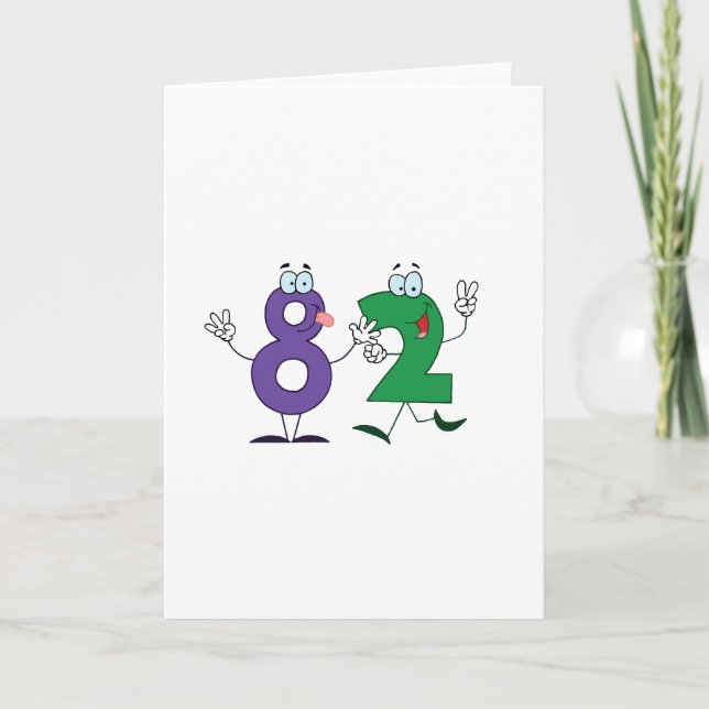 Happy Number 82 Card (Front)