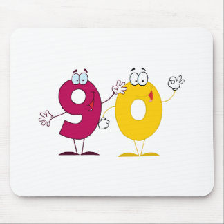 Happy Number 90 Mouse Pad