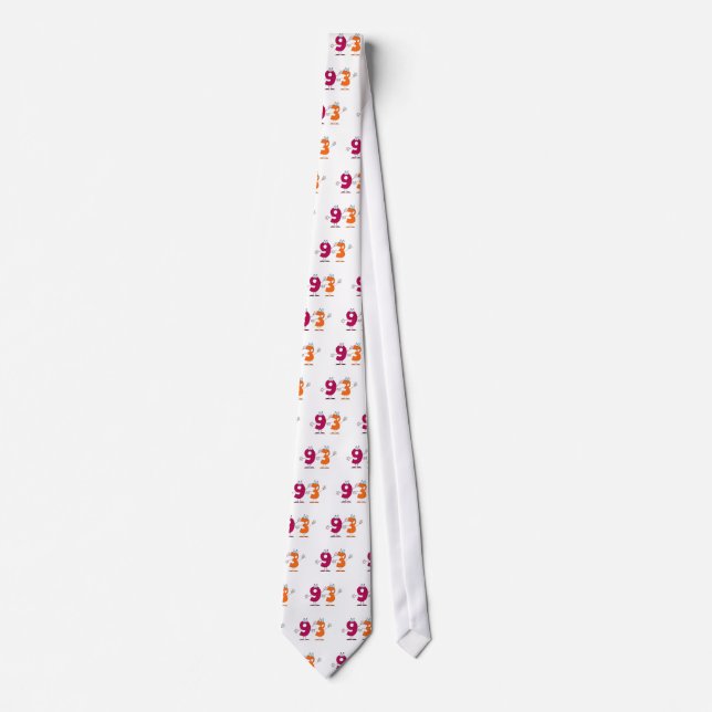 Happy Number 93 Tie (Front)