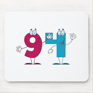 Happy Number 94 Mouse Pad