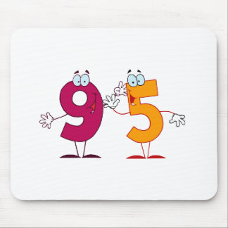 Happy Number 95 Mouse Pad