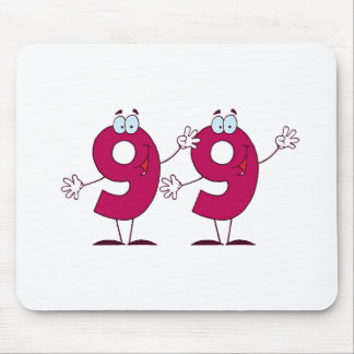 Happy Number 99 Mouse Pad