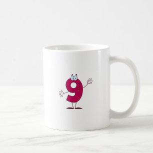 Happy Number 9 Coffee Mug