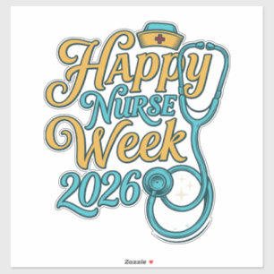 Happy Nurse Week 2026 Stethoscope Shirt Design_1