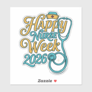 Happy Nurse Week 2026 Stethoscope Shirt Design_1