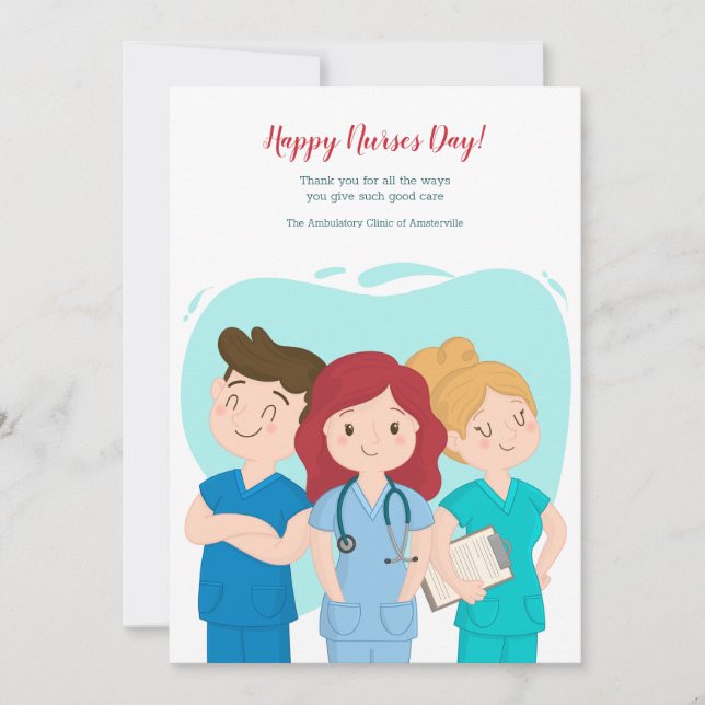 Happy Nurses Day Card (Front)