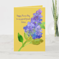 Happy Nurses Day Friend Lilac Flower