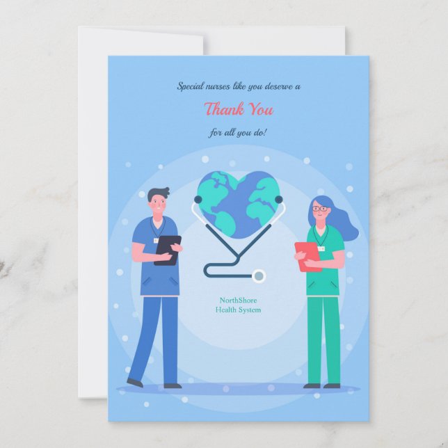 Happy Nurses Day Greeting Card (Front)