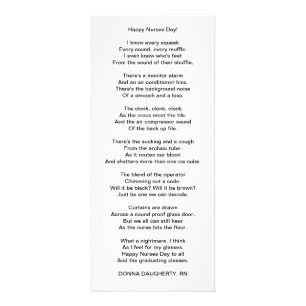 Happy Nurses Day! Rack Card