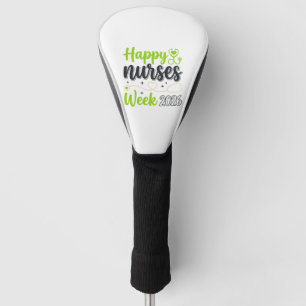 Happy Nurses Week 2026 Stethoscope Nurse Design_1 Golf Head Cover