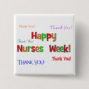 Happy Nurses Week Buttons