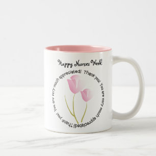 Happy Nurses Week Gifts Two-Tone Coffee Mug