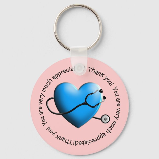 Happy Nurses Week Key Chain (Front)