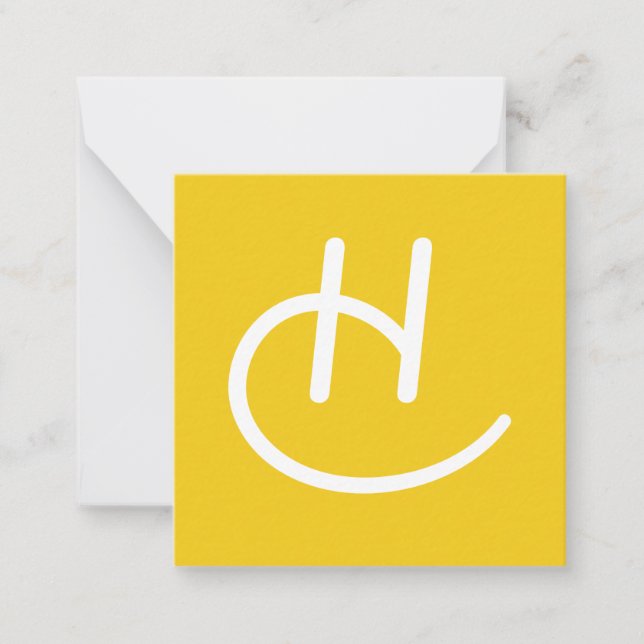 Happy-o-grams Note Card (Front)