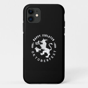 happy oktoberfest isolated covid griffin iPhone 11 case