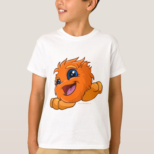 Happy orange JubJub T-Shirt (Front)