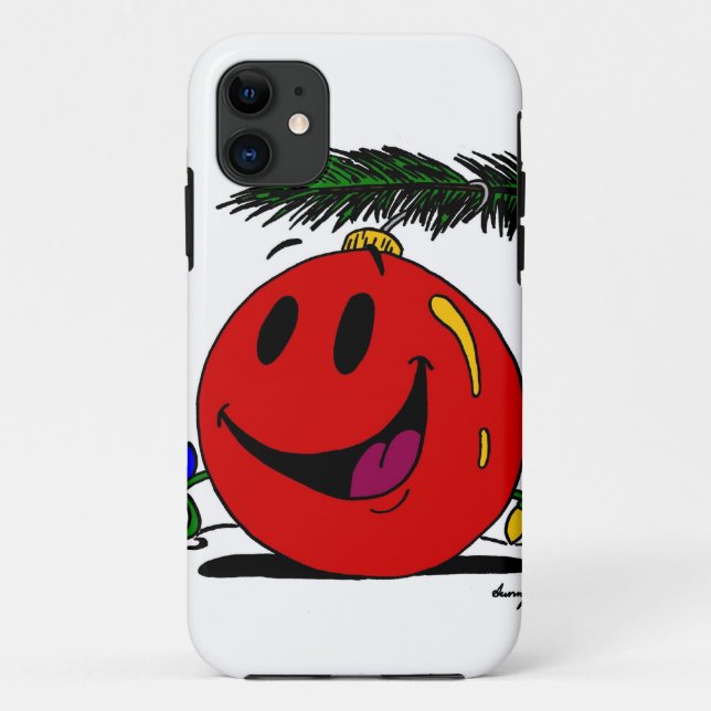 Happy Ornament iPhone 5 Barely There Case (Back)