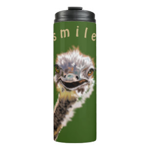 Happy Ostrich Thermal Tumbler