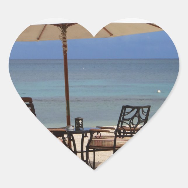 Happy Out Heart Sticker (Front)