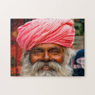 Happy Out in India Jigsaw Puzzle