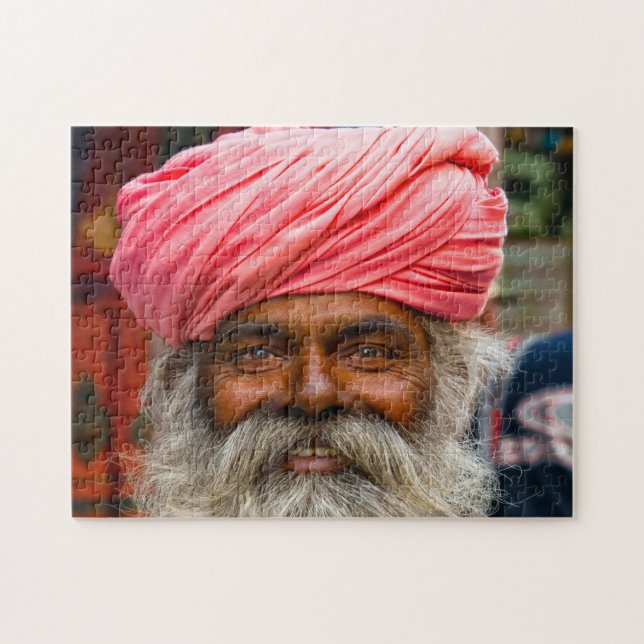 Happy Out in India Jigsaw Puzzle (Horizontal)