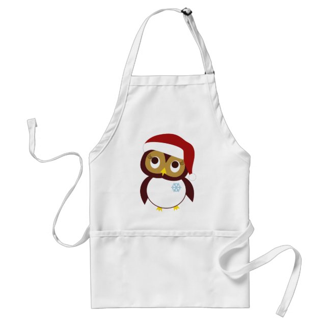 Happy Owl-idays Standard Apron (Front)