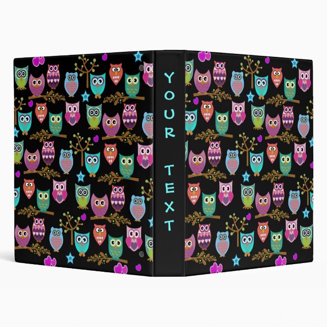 happy owls binder (Background)