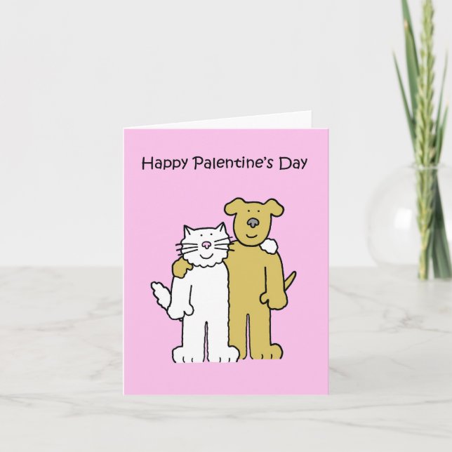 Happy Palentine's Day Card (Front)