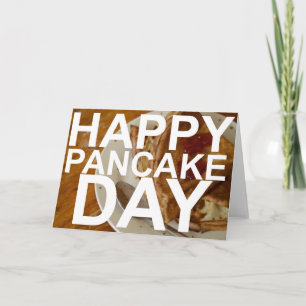 Happy Pancake Day! Card