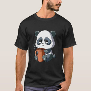 Happy Panda Coffee   and Baristas T-Shirt