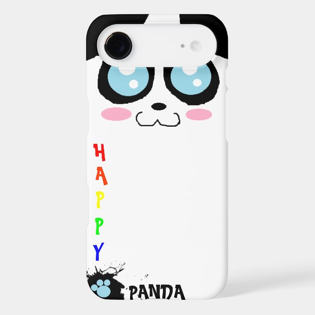 happy panda iphone 4 case (Back)