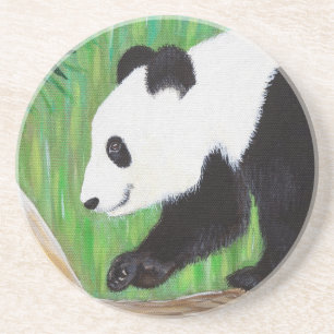 Happy Panda Painting Coaster