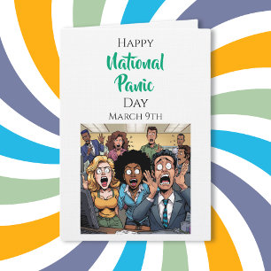 Happy Panic Day   March 9th Card