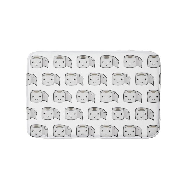 Happy Paper Bath Mat (Front)