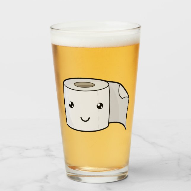 Happy Paper Glass (Front Filled)
